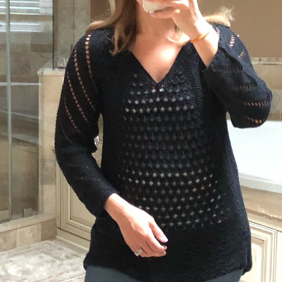 bloomingdales aqua sweaters